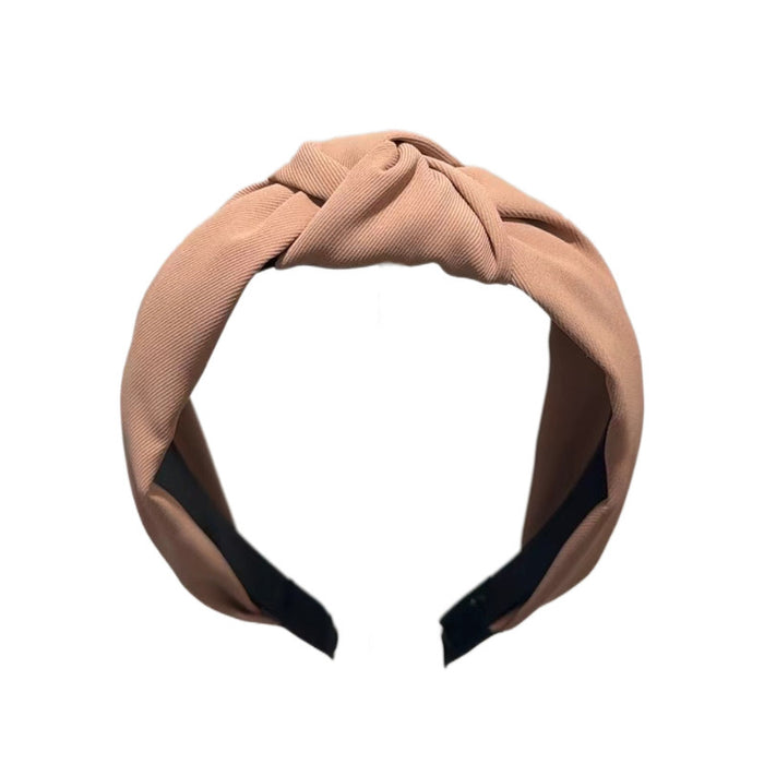 Haarreif im Knotendesign - Beige