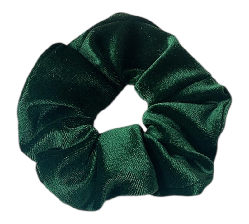 Scrunchie aus Samt - Grün