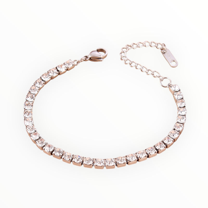 Tennis Armband | 18 Karat vergoldet