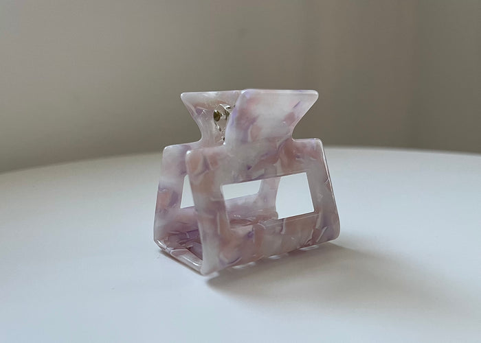 Square Haarklammer | Lilac Blossom