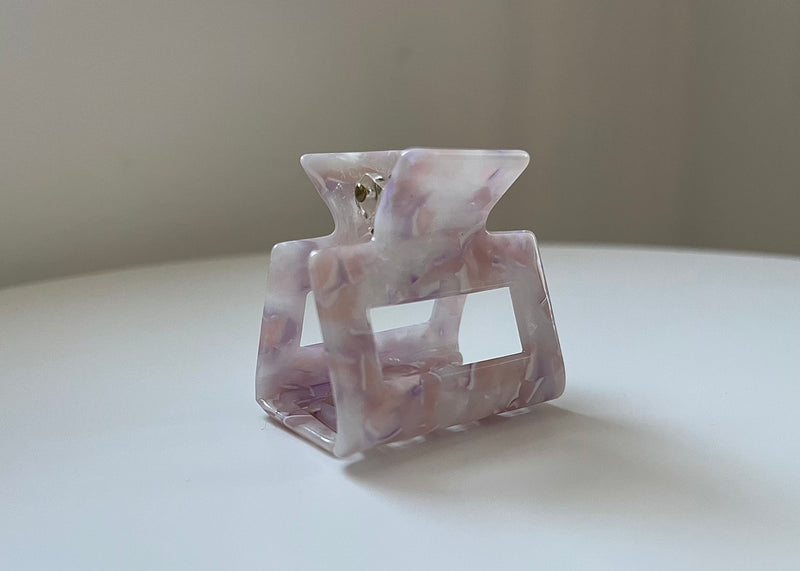 Square Haarklammer | Lilac Blossom