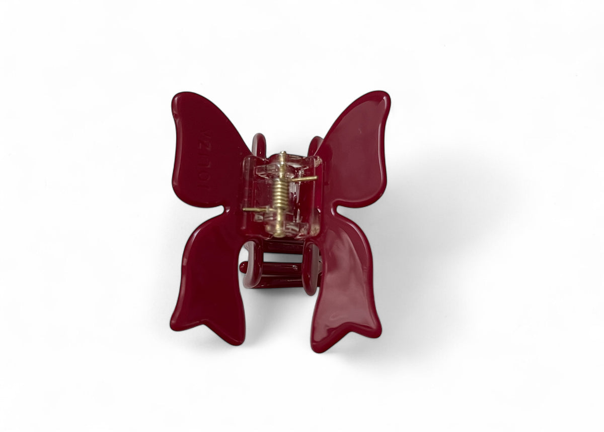 Schmetterling Bow Haarklammer | Rot