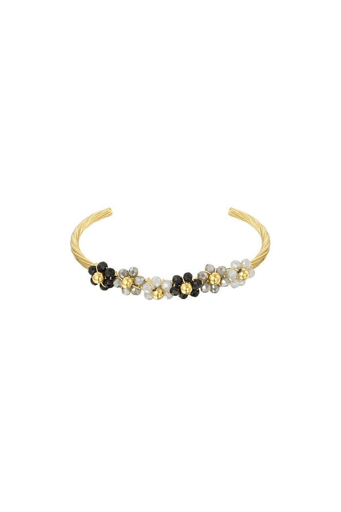 Armreif mit Blumen