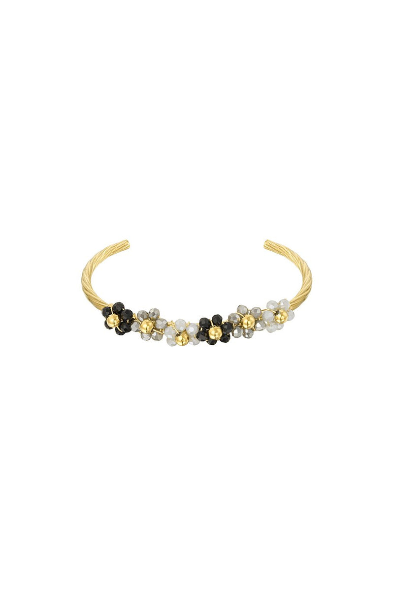 Armreif mit Blumen