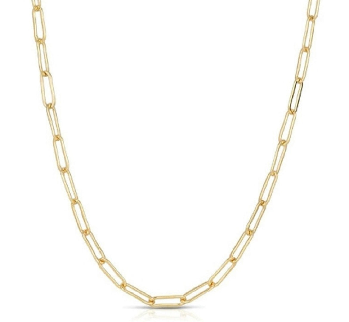 Gliederkette für Charms | vergoldet