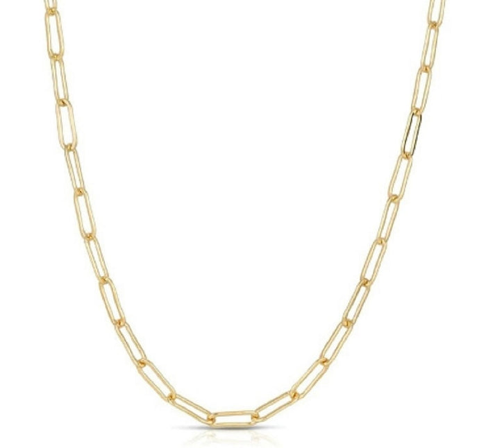 Gliederkette für Charms | vergoldet