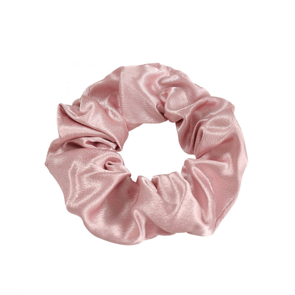 Scrunchie aus Satin - Rosa