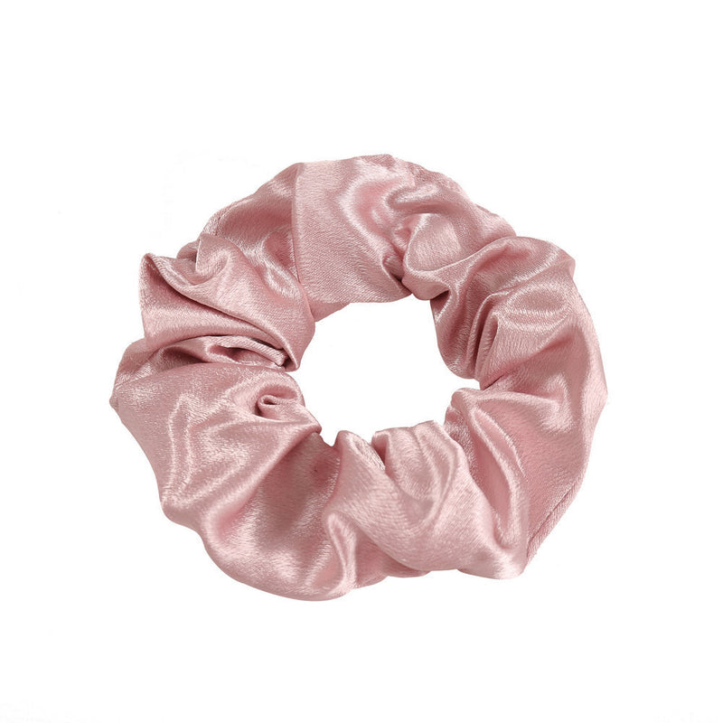 Scrunchie aus Satin - Rosa