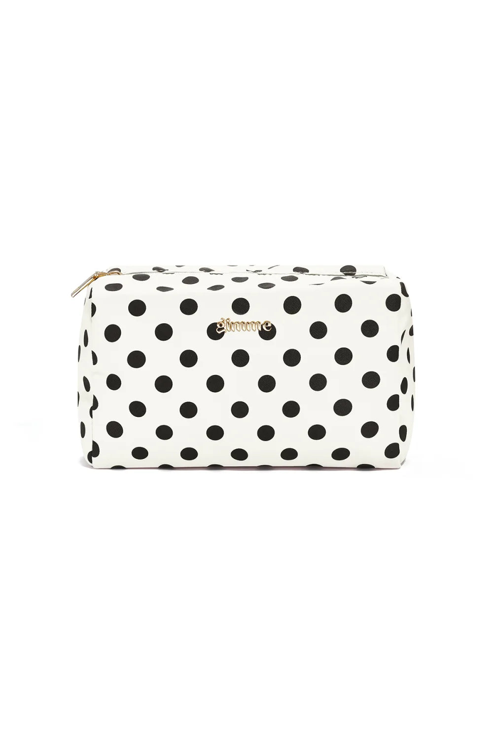 Kosmetiktasche Polka Dots | Weiß oder Braun