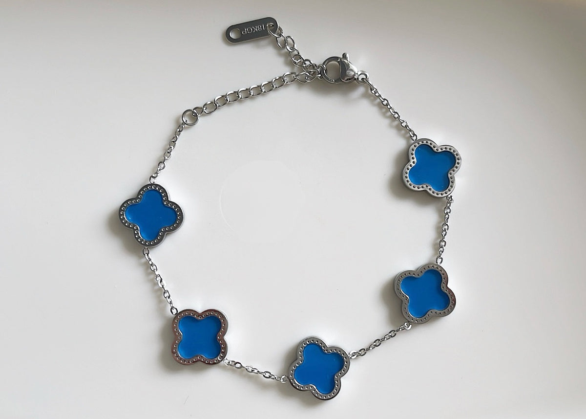 Armband | Azure Glücksklee