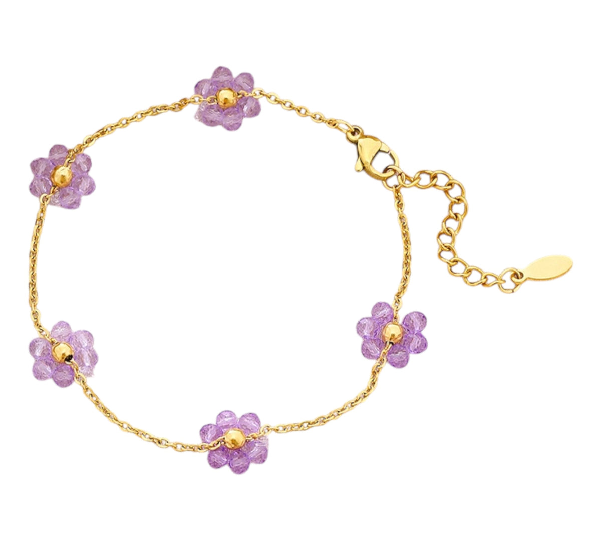 Armband Blossom | Flieder