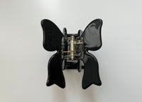 Schmetterling Bow Haarklammer | schwarz