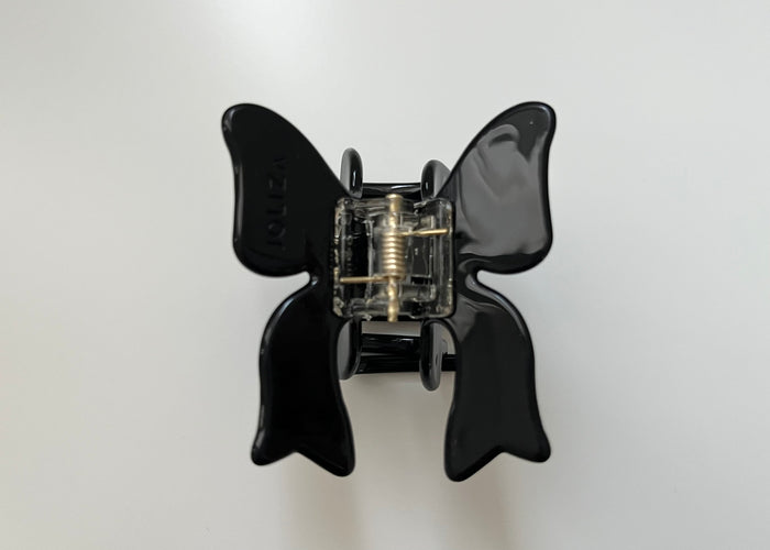 Schmetterling Bow Haarklammer | schwarz
