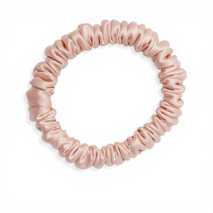 Seiden Scrunchie | 2 cm Rosa