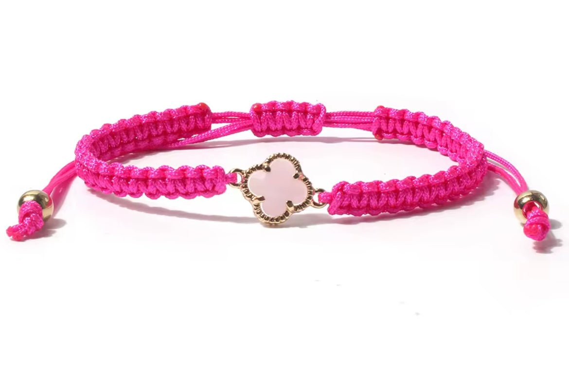 Makramee Armband - Klee