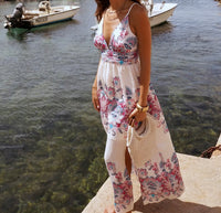 Boho Sommerkleid mit Blumenmuster