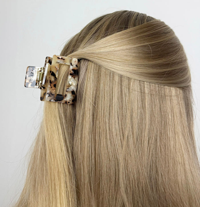 Square Haarklammer | tortoise