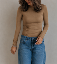 Longsleeve Second Skin Longsleeve - Camel