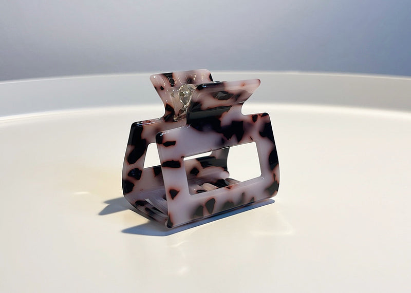 Square Haarklammer  | gepunktet