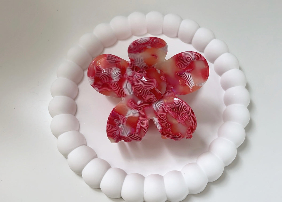 Blumen Haarklammer | aus Acetat