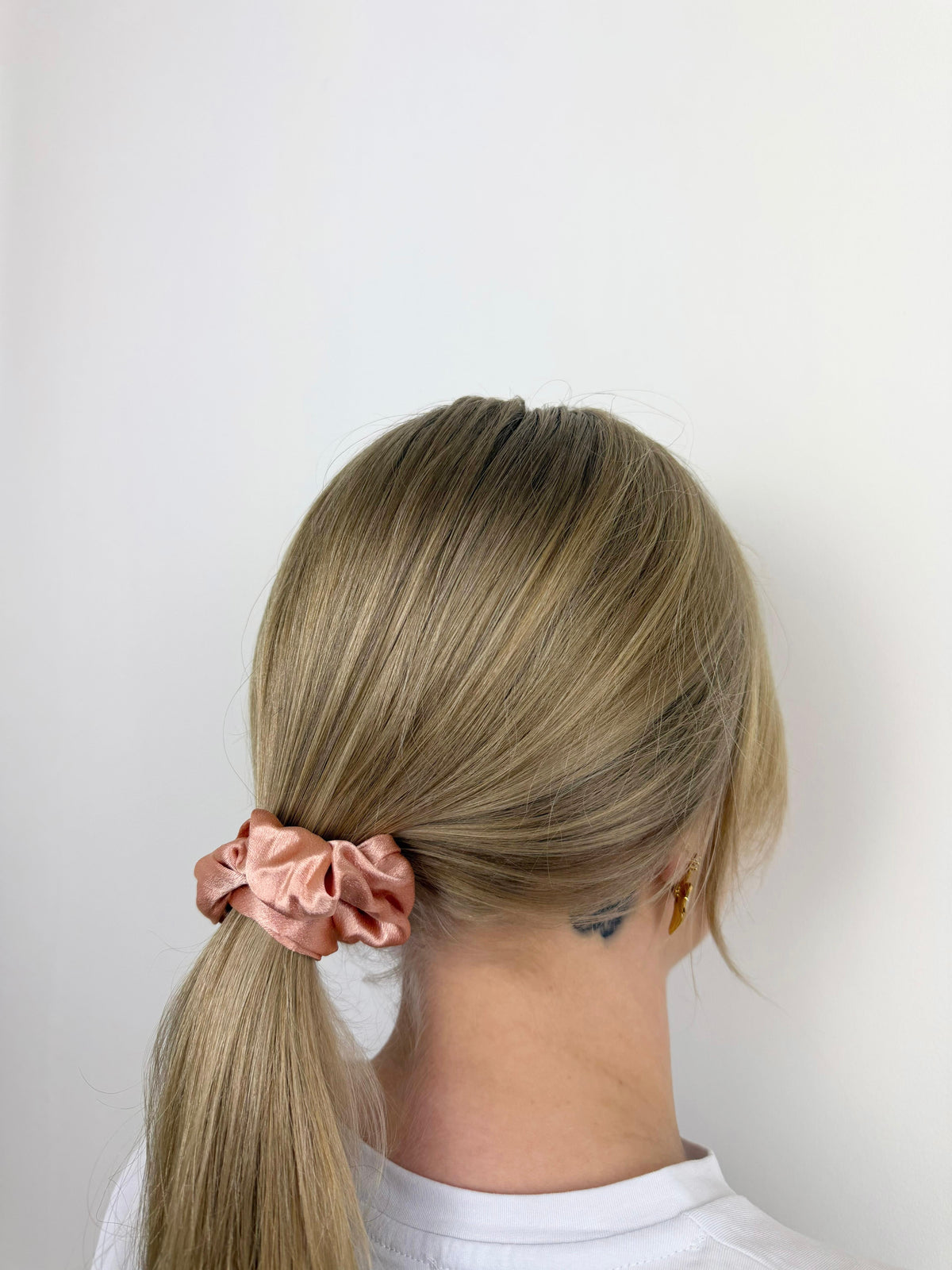 Satin Scrunchie | Rosa