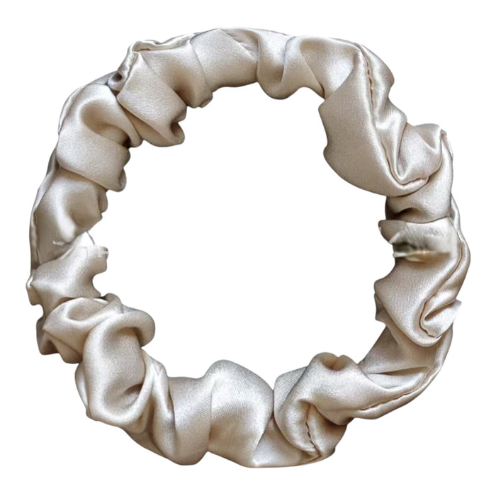 Seiden Scrunchie | 2,5 cm Champagner