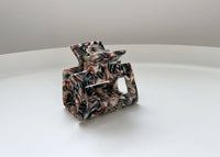 Square Haarklammer Marble