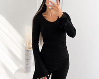 Basic Stretch  – Langarmshirt mit  Rundhalsausschnitt | Verschiedene Farben