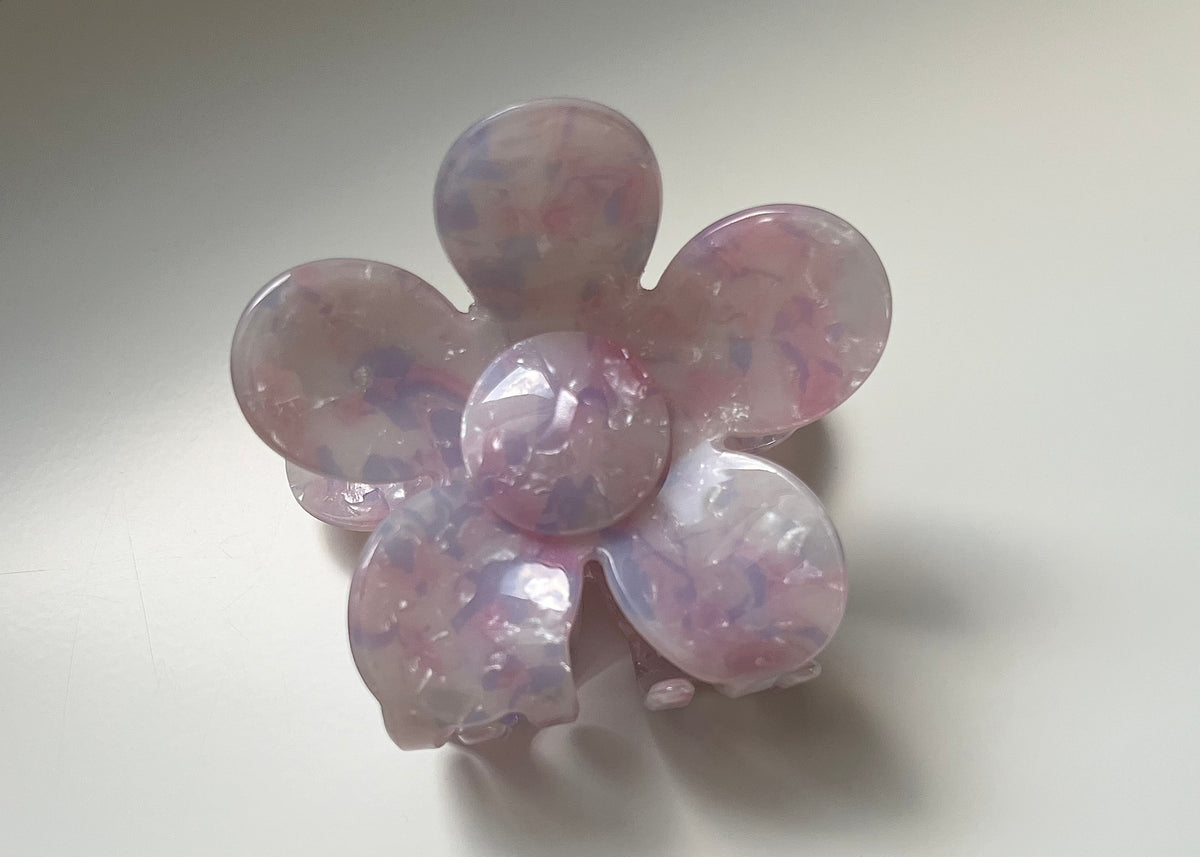 Haarklammer aus Acetat | Purple Dream