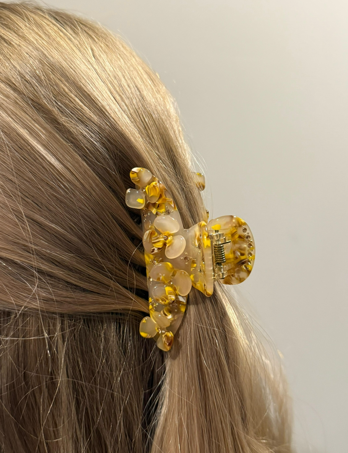 Moon Haarklammer | Caramel Flower