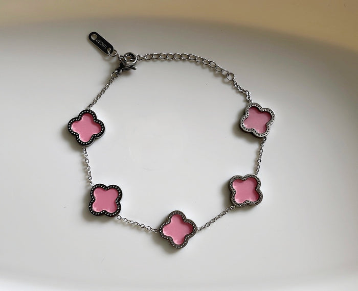 Armband | Blush Glücksklee