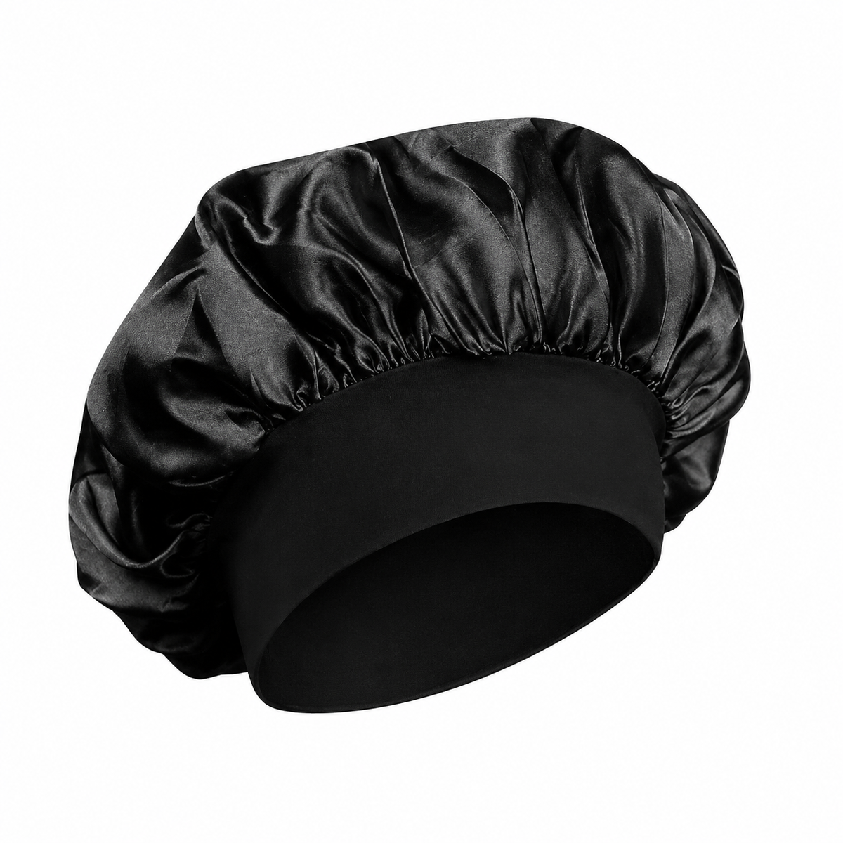 Satin Schlafhaube