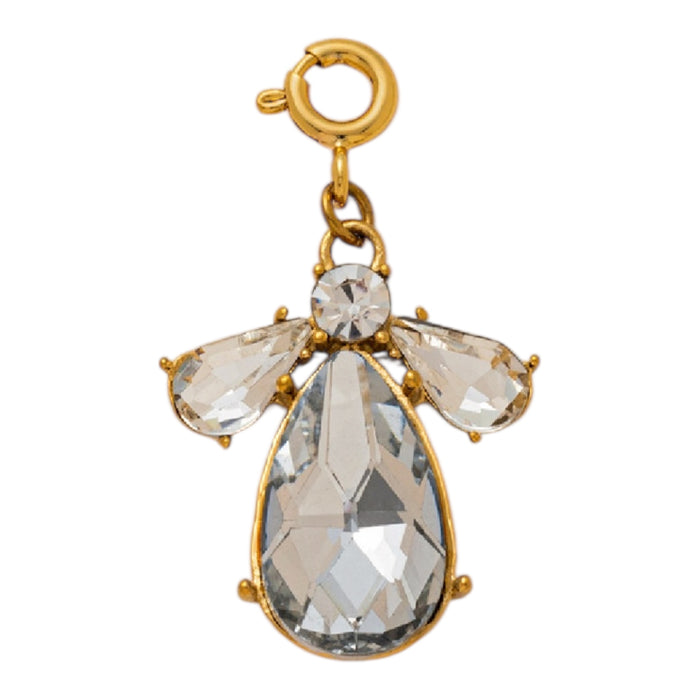 Charm Anhänger - Engel aus Strass
