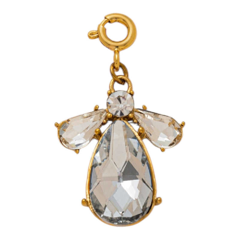 Charm Anhänger - Engel aus Strass