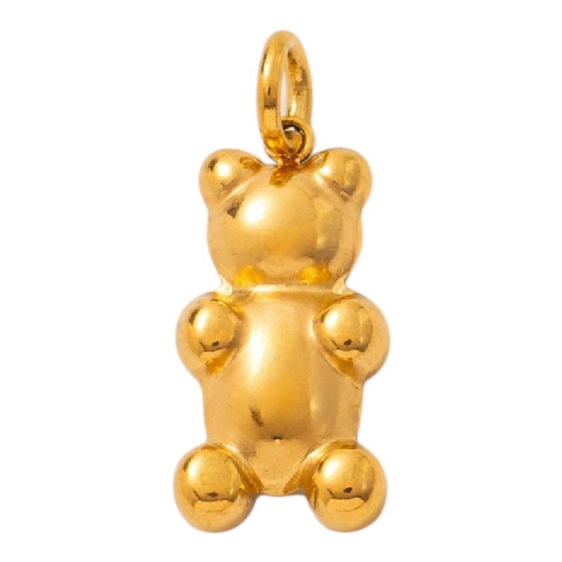 Charm mit Teddyanhänger