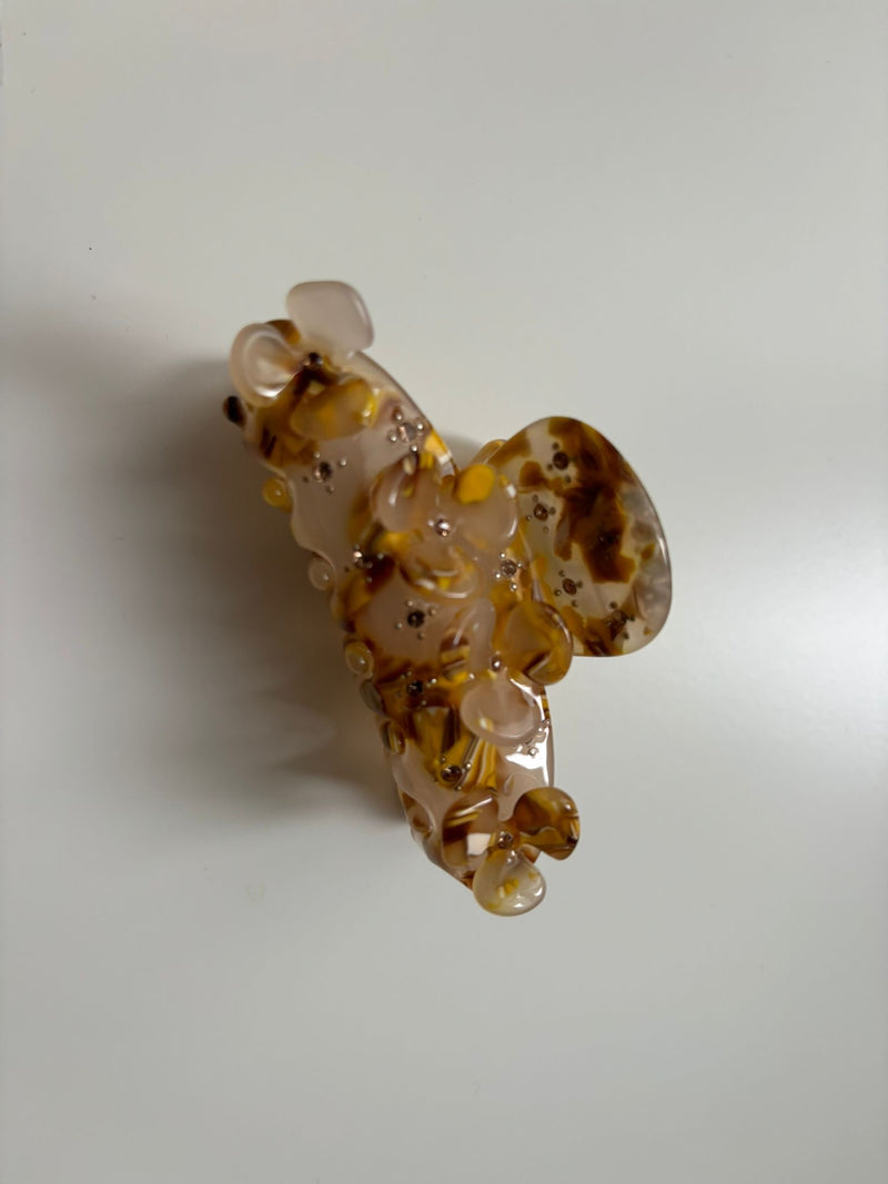 Moon Haarklammer | Caramel Flower
