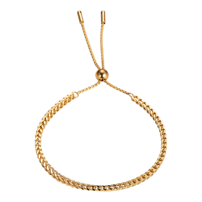 Armband - Geflochten, verstellbar | Gold