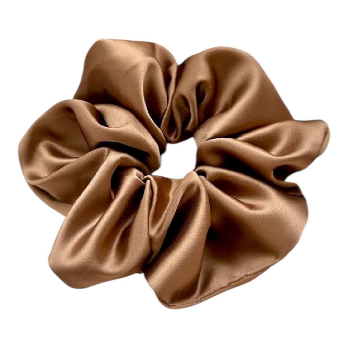 Satin Scrunchie XXL | Braun