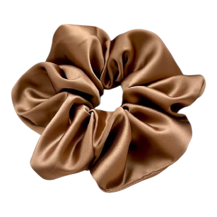 Satin Scrunchie XXL | Braun