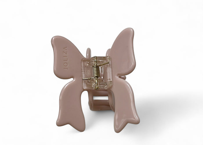 Schmetterling Bow Haarklammer | Beige