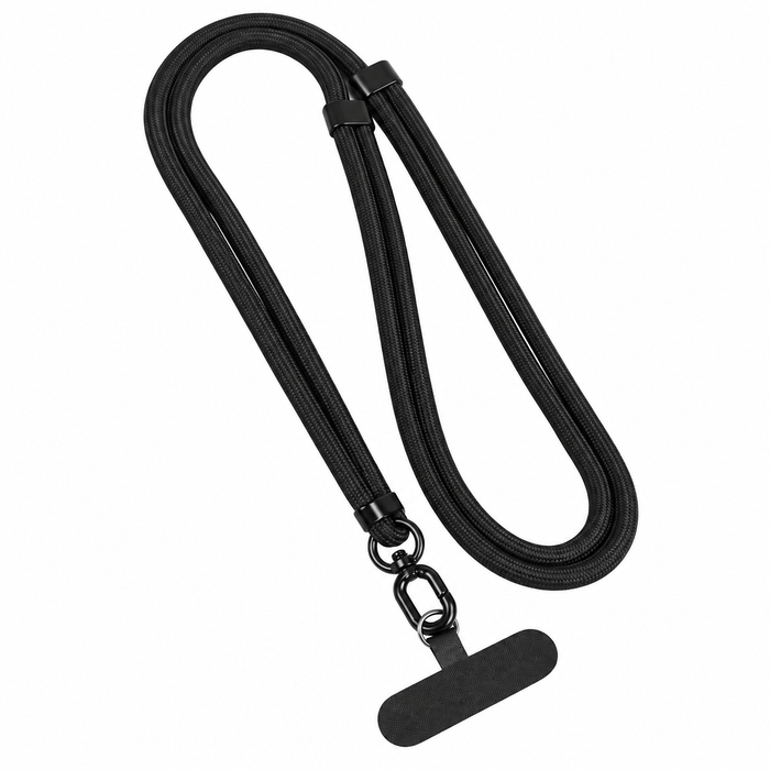 Handykette mit Einlegepad | schwarz oder beige