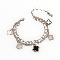 Armband „Noir“ ~ 18 Karat vergoldet