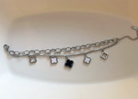 Armband „Noir“ ~ 18 Karat vergoldet