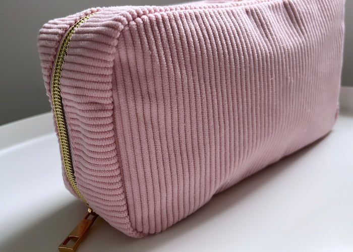 Kosmetiktasche in rosa