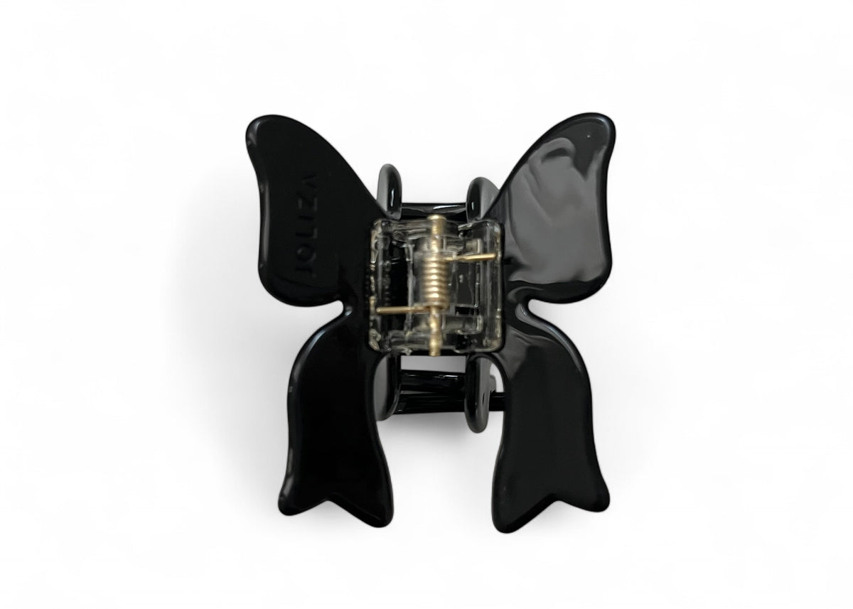 Schmetterling Bow Haarklammer | schwarz