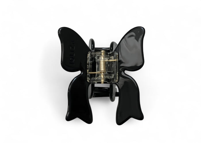 Schmetterling Bow Haarklammer | schwarz