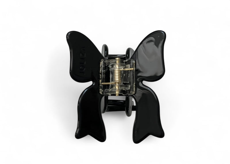 Schmetterling Bow Haarklammer | schwarz