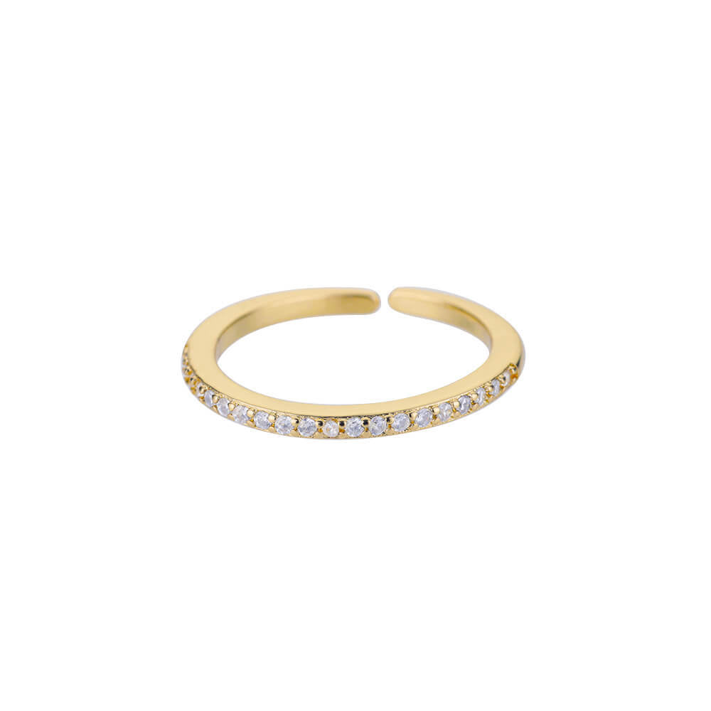 Verstellbarer Ring - Zirkonia-Reihe