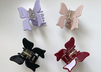 Schmetterling Bow Haarklammer | Flieder