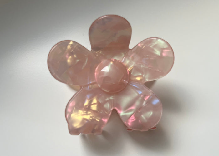 Haarklammer aus Acetat | Pink Dream